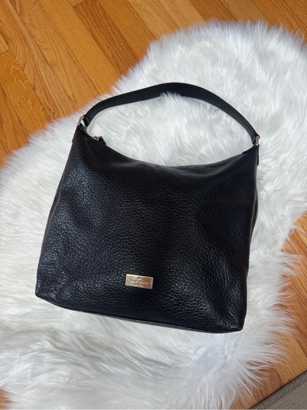 Kate Spade Black Pebbles Leather Shoulder Bag - Immaculate!